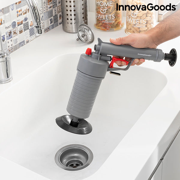 Universal Compressed Air Unblocking Gun with Adaptors KlinGun