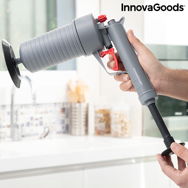 Universal Compressed Air Unblocking Gun with Adaptors KlinGun