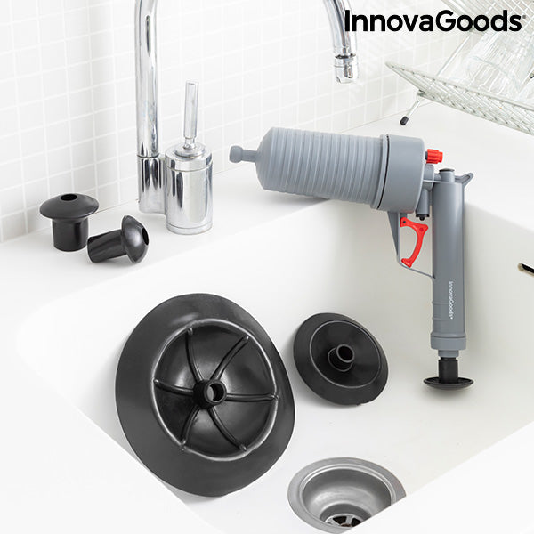 Universal Compressed Air Unblocking Gun with Adaptors KlinGun