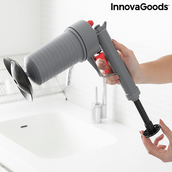 Universal Compressed Air Unblocking Gun with Adaptors KlinGun